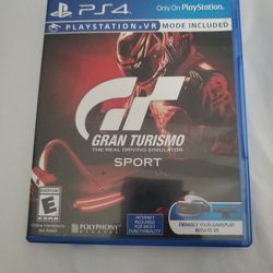 Gran Turismo Sport Ps4