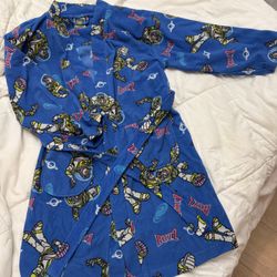 Kids size 8/10 Toy Story buzz robe 