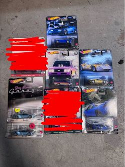 Hot Wheels Premium Car Culture Lot of 6