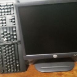 Dell Monitor And Keyboard 40