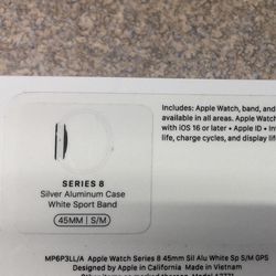 Apple Watch Series 8 Brand New 