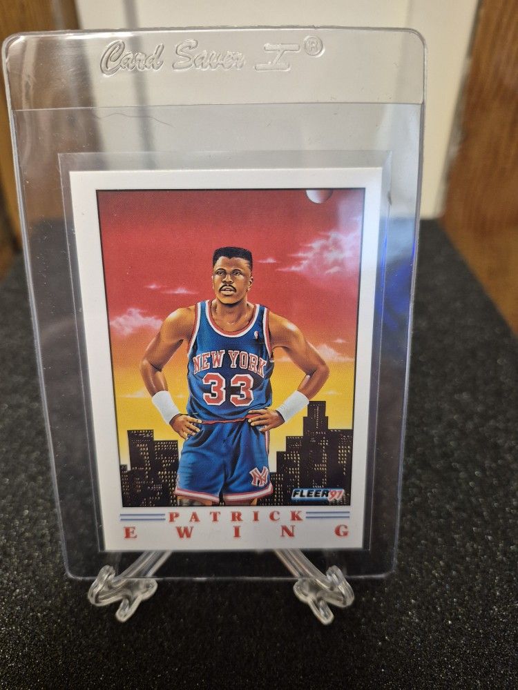 Patrick Ewing 1991 FLEER Art #2 Of 6