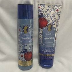 Bath & Body Works Snow White Princess 2 piece Gift Set