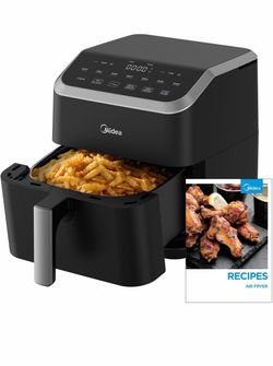 Midea 7.8 Qt XL Digital Air Fryer – Large Capacity