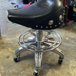 Saddle Motorcycle Stool 