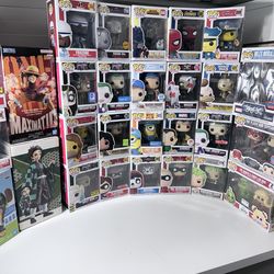 Funko Pop And Anime Figure Lot