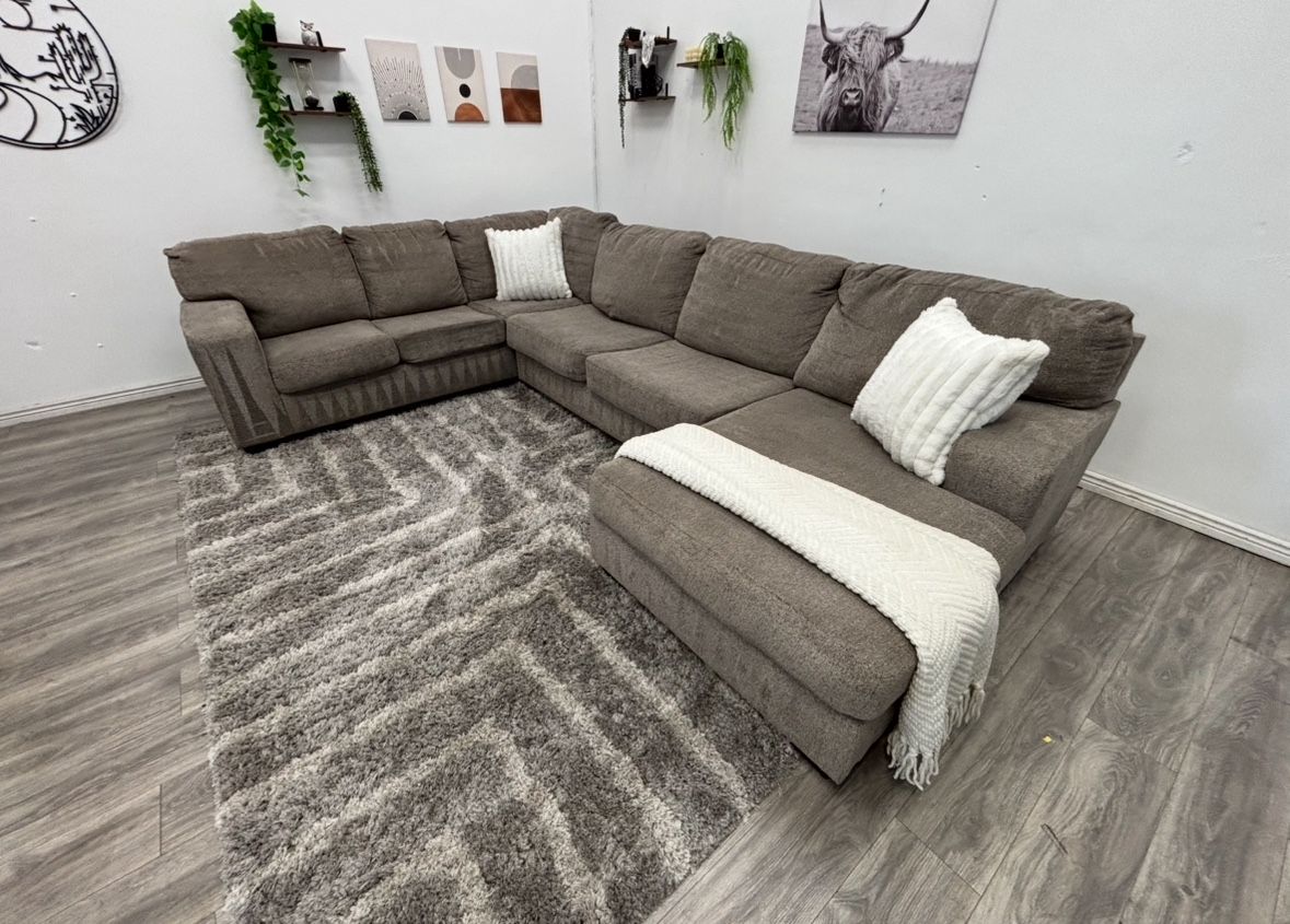 Gray Sectional Couch - Free Delivery