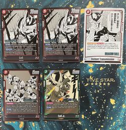 Dragon Ball Z Cell card lot