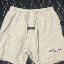 Essentials SweatShorts LightOatmeal Small