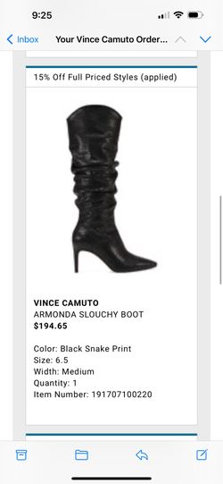 Brand New, Unworn Vince Camuto Cowboy Boots