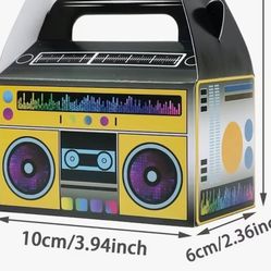Boombox Treat Boxes
