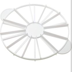 Round Cake Slice & Pie Slicer Marker, Cake Divider, Cheesecake Cutter, Double Sided Cake Portion Marker, 10 or 12 Slices-Works for Cakes