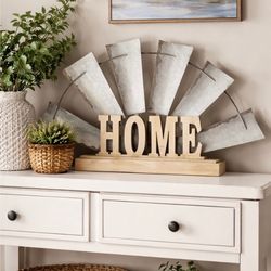 Windmill Decor “Home Sign”
