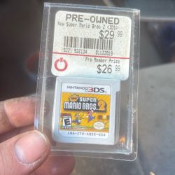New Super Mario Bros 2 Still In Package From GameStop