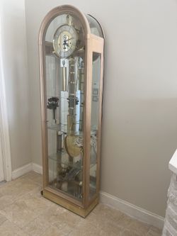 Curio Cabinet/ Grandfather Clock