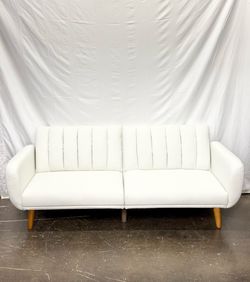 Sofa/Couch Sleeper,  light gray Linen *Free Delivery*