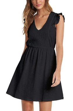 NWT Roxy Morning Breeze Smock Summer Dress M