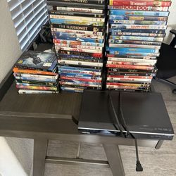 DVDs plus DVD Player