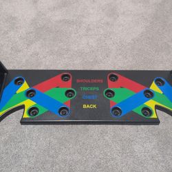 Multifunctional push-up board