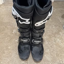 Alpinestars Tech 7 Motocross Boots – Men’s US 10 – Black – Excellent Condition