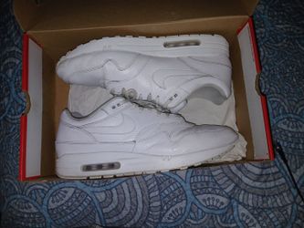 White Air max 1 premium size 14