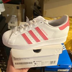 Adidas Superstars Pink Shell Toe