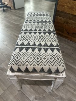 Boho Bench.