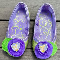 Disney Tinkerbell Costume Shoes Size 8