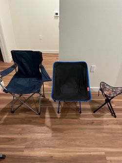 $25 for all. Collapsible chairs