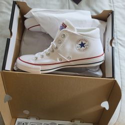 Brand New White Converse Low Top