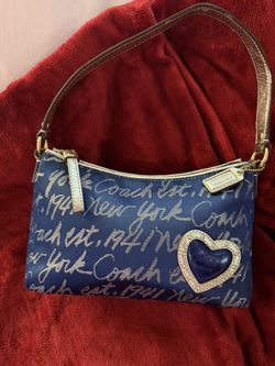 💙🎄Coach Blue Handbag 💙🎄