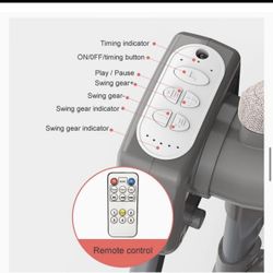 Automatic rocking baby cradle, also with music!