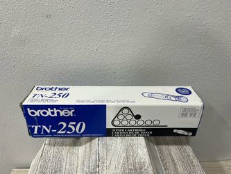 NEW Brother TN-250 Black Toner Cartridge TN250 Sealed OEM Box