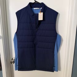 Peter Millar Fuse Hybrid Fleece Vest Men’s Size XL