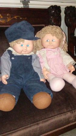 Cabbage Patch dolls old school while taking care of pretty big