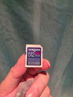 Samsung 512GB V30 sd card PRO Ultimate UHS-I SD, $79