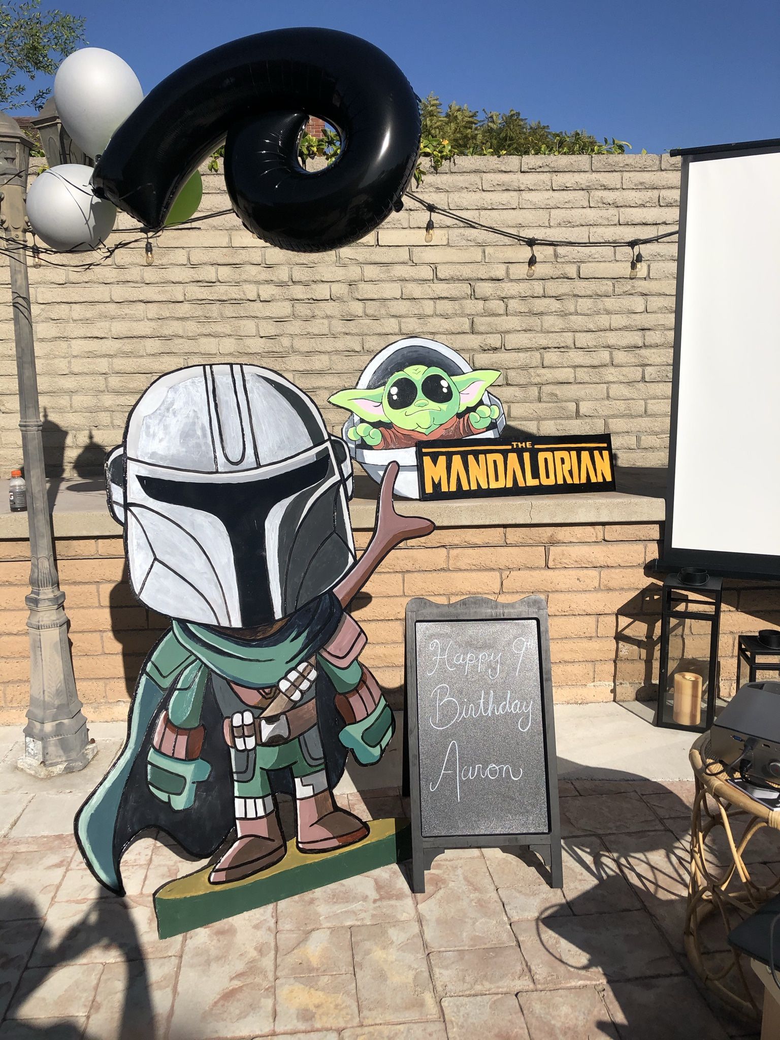 Mandalorian Wood Props