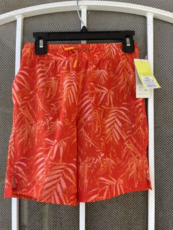 All In Motion Hybrid Orange Shorts Boys Size S (6/7)