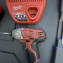 Milwaukee Drill And Charger