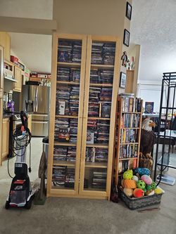 Curio/ dvd storage