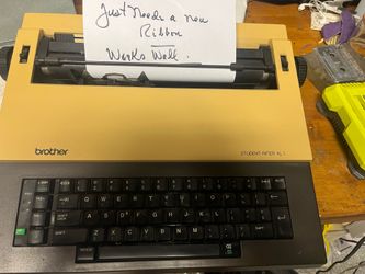 Electric typewritter