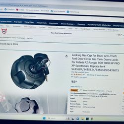 NEW  In Package Locking Gas Cap - $37 On Amazon