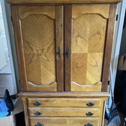 Large Wooden Armoire