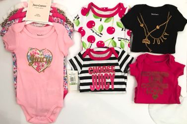 NEW Juicy Couture Baby Onesies