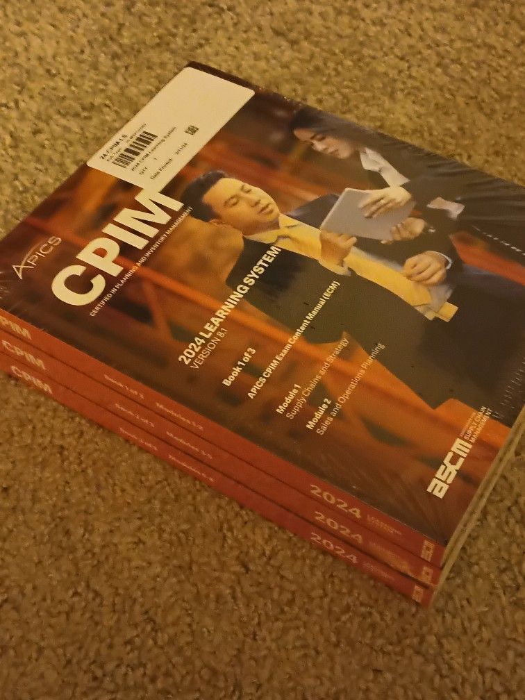 APICS CPIM Books For Sale - BRAND NEW!