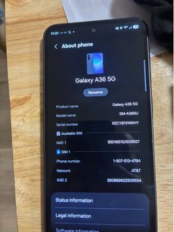 Samsung phone for sale