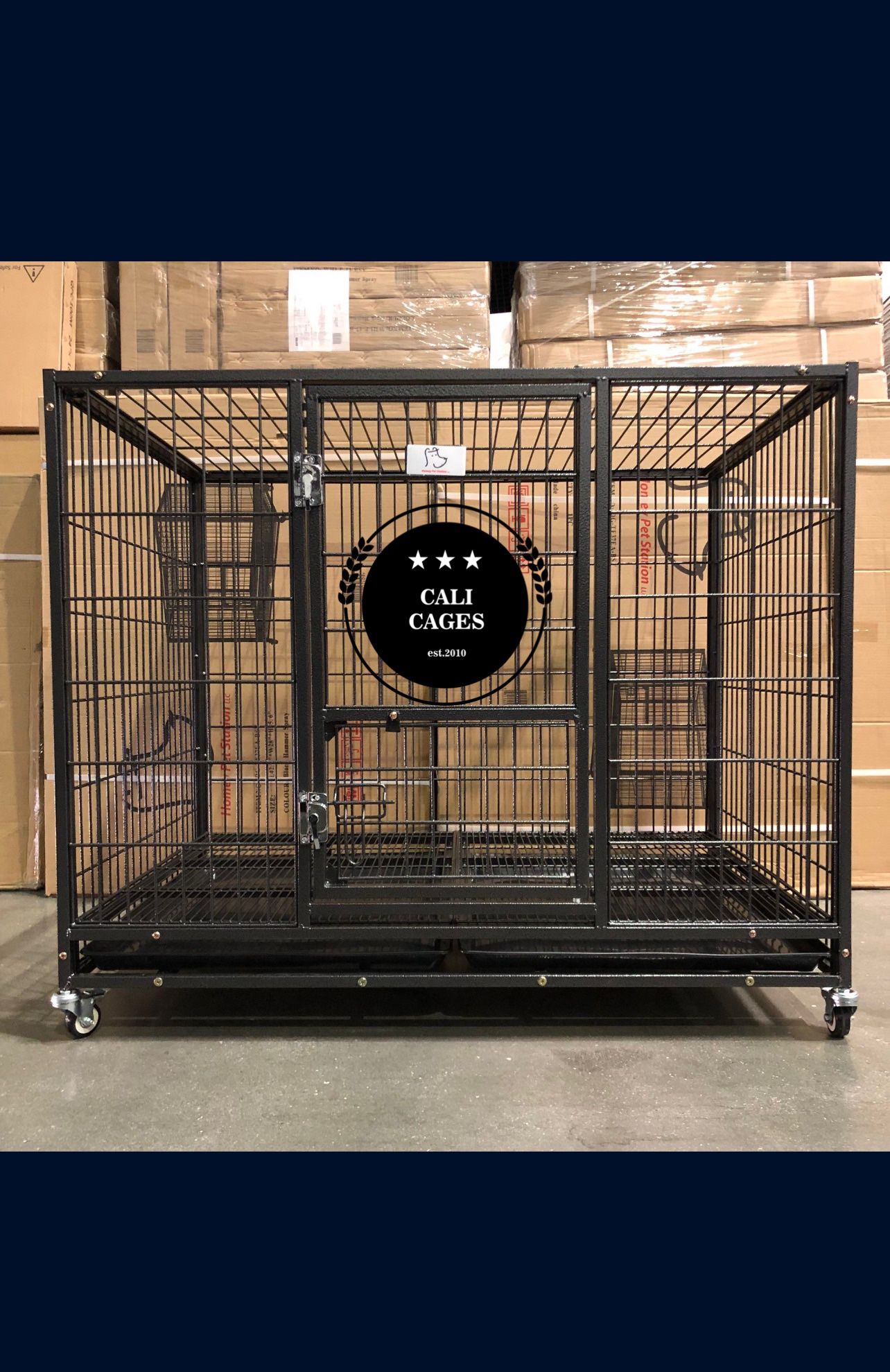 Dog Pet Cage Kennel Size 43 Large Folding New In Box 📦 