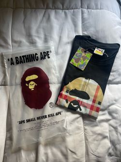 BAPE x burberry collab