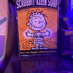 Peanuts Metal Pigpen Sign