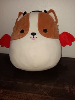 Squishmallows Halloween Reginald the Dog Plush